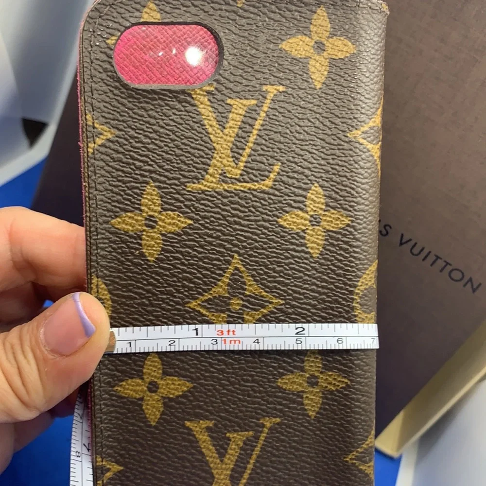💝 💖 Louis‎ Vuitton monogram iPhone case pink interior 2/5